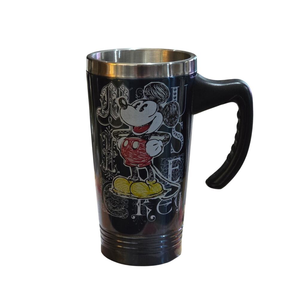 Disney parks sketch art Mickey Mouse MM 28 Tumbler 16 oz